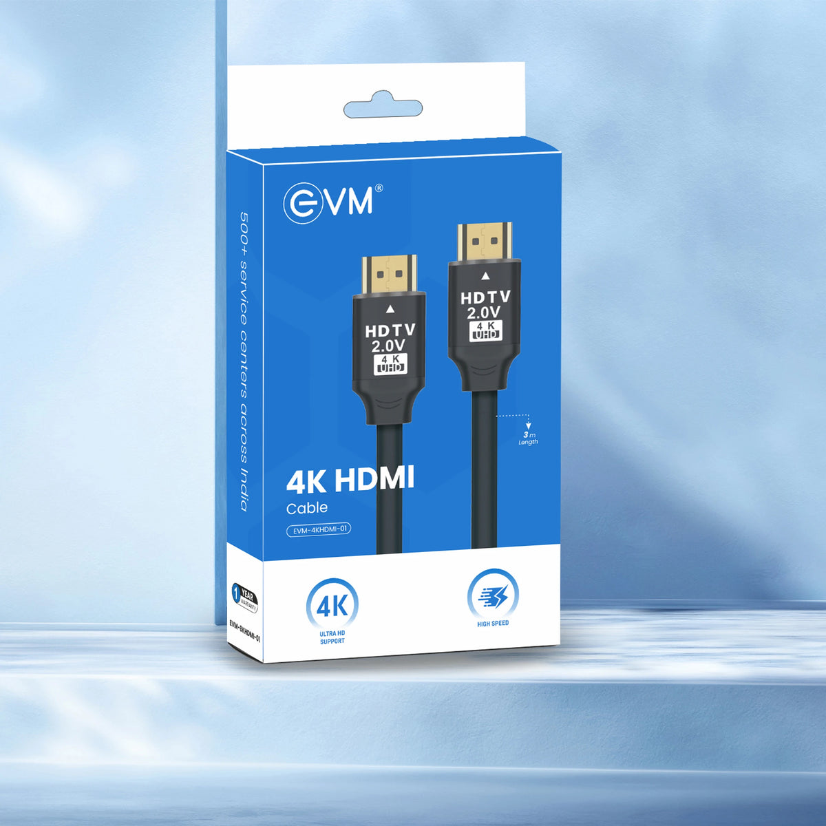 EVM 4K HDMI Cable 3 Meter EVM-4KHDMI -01