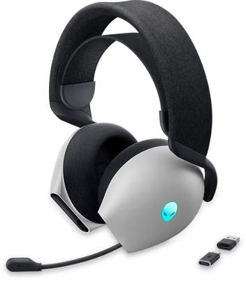 Dell ALIENWARE DUAL-MODE WIRELESS GAMING HEADSET - AW720H Lunar light