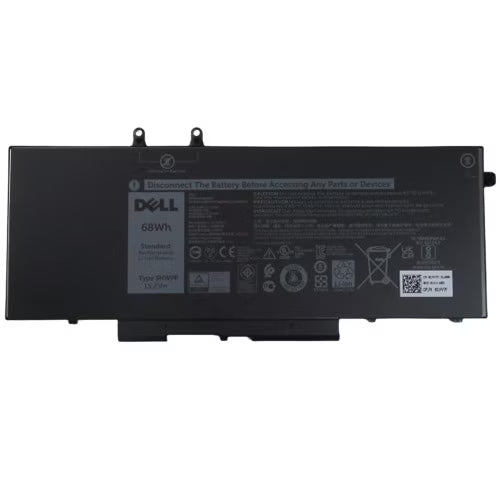 Dell 4-cell 68 Wh Lithium Ion Replacement Battery for Select Laptops