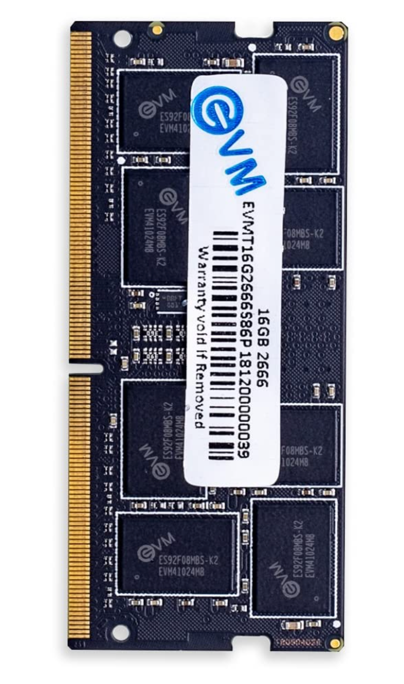 EVM 32 GB DDR4 2666 SODIMM (EVMT32G666S88P)