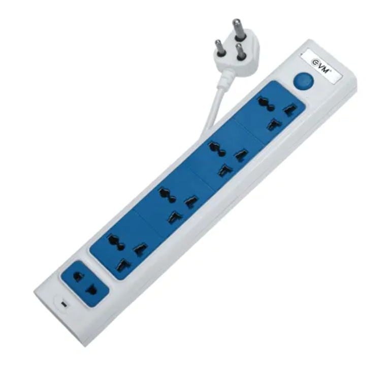 EVM Surge Protector 4SKT 1.2 PIN Socket (EVM ENSURGE-01)
