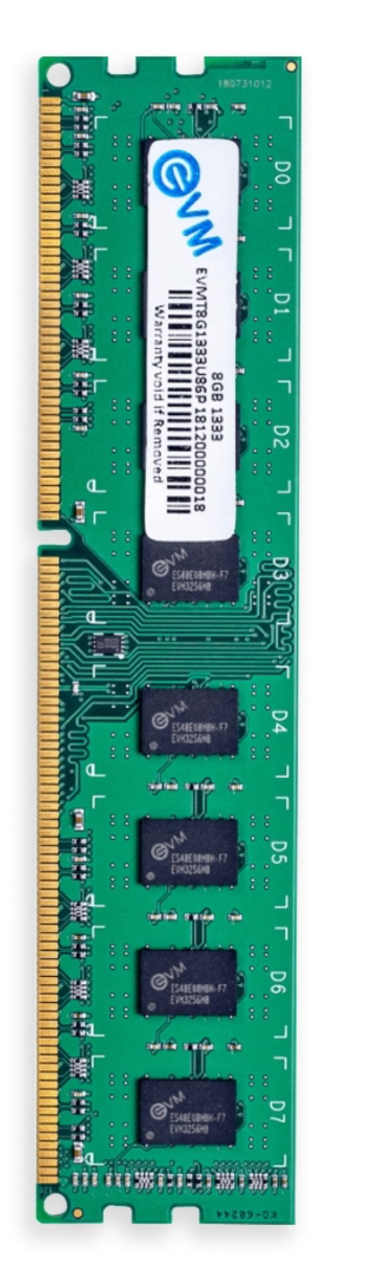 EVM 8 GB DDR3 1333 UDIMM (EVMT8G1333U86P)