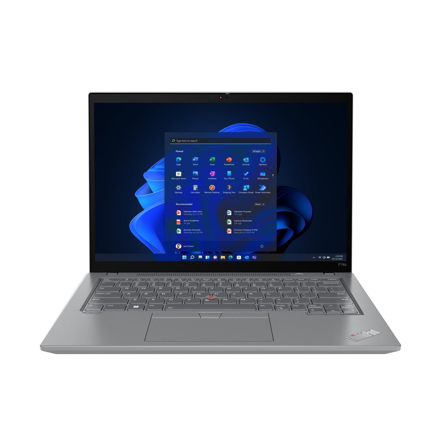 Lenovo P14s G4 (21HGS7HR00) - Intel Core i7-1370P, 16GB DDR5, 16GB SSD + 512GB SSD, Windows 11 - Lenovo official view 2