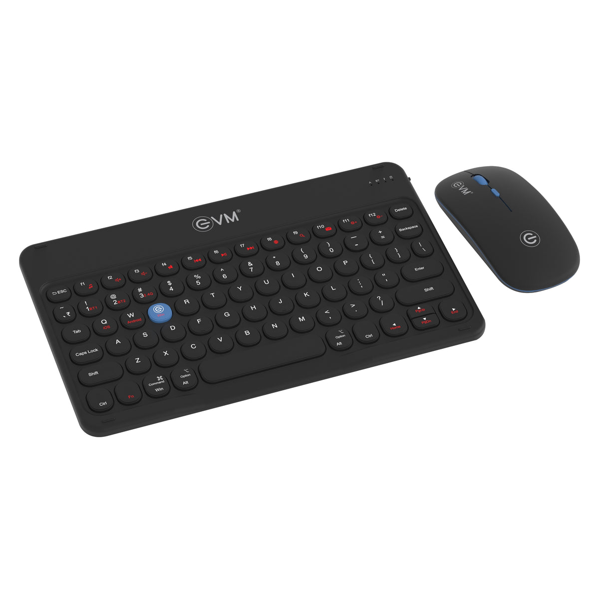 EVM Rechargeable Wireless Keyboard And Mouse Combo Enarc Wlkm &EWLM-360