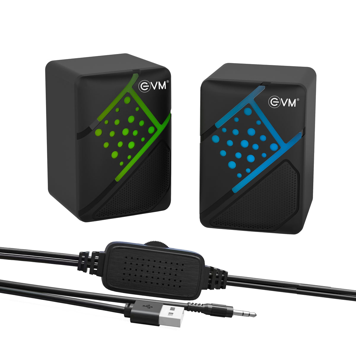 EVM Endesk 2.0 Wired Gaming Speaker (BTS-207).