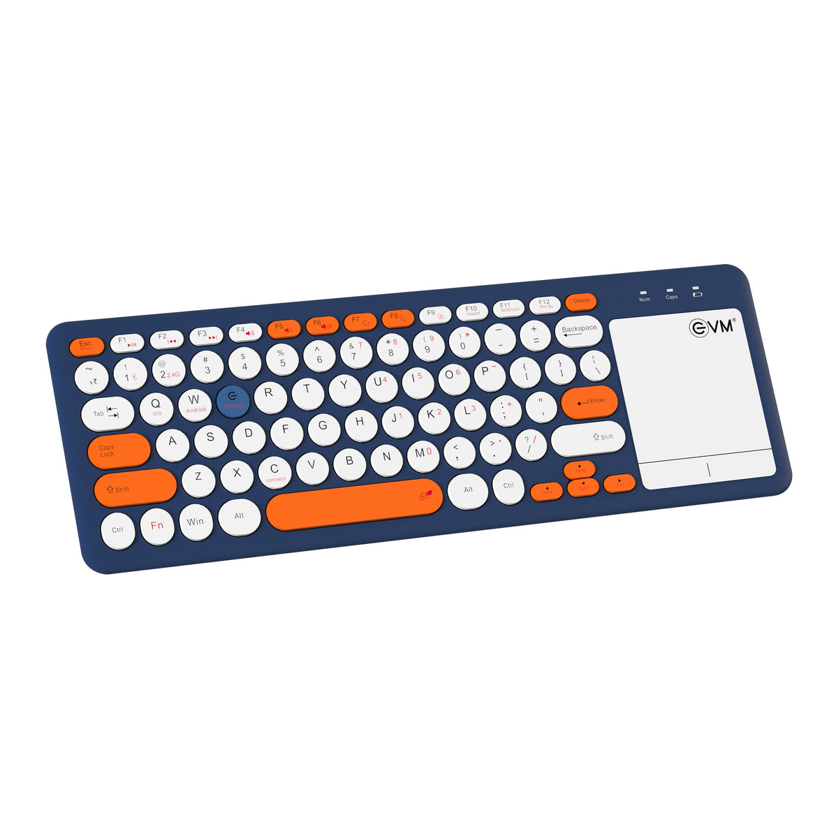 EVM Enmagica Wireless Keyboard With Touchpad(WLK-027) Blue