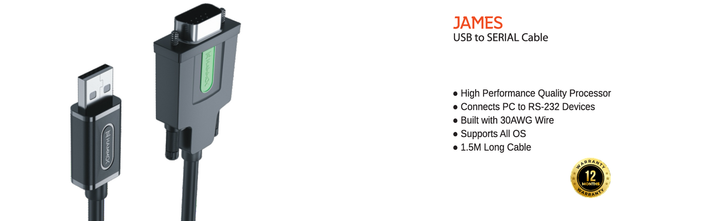 Hammok James Usb to Serial
