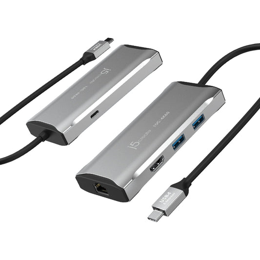 j5create 4K60 Elite USB-C® 10Gbps Travel Dock (JCD392)
