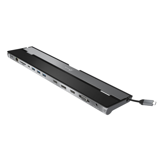j5create USB-C™ Triple Display Docking Station with 100W PD Adapter (JCD543P)