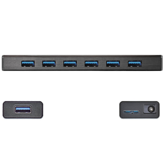 j5create USB™ 3.0 7-Port HUB (JUH377NP)