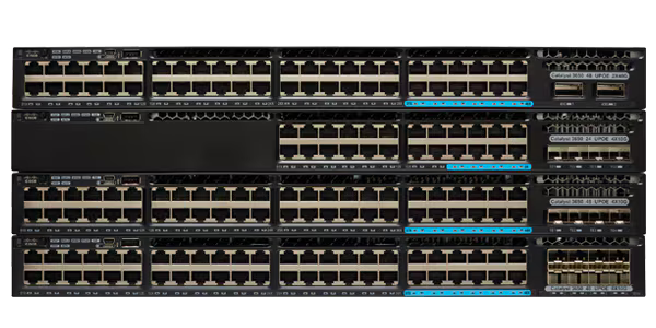 Cisco WS-C3650-Q4PD 24 port Switch