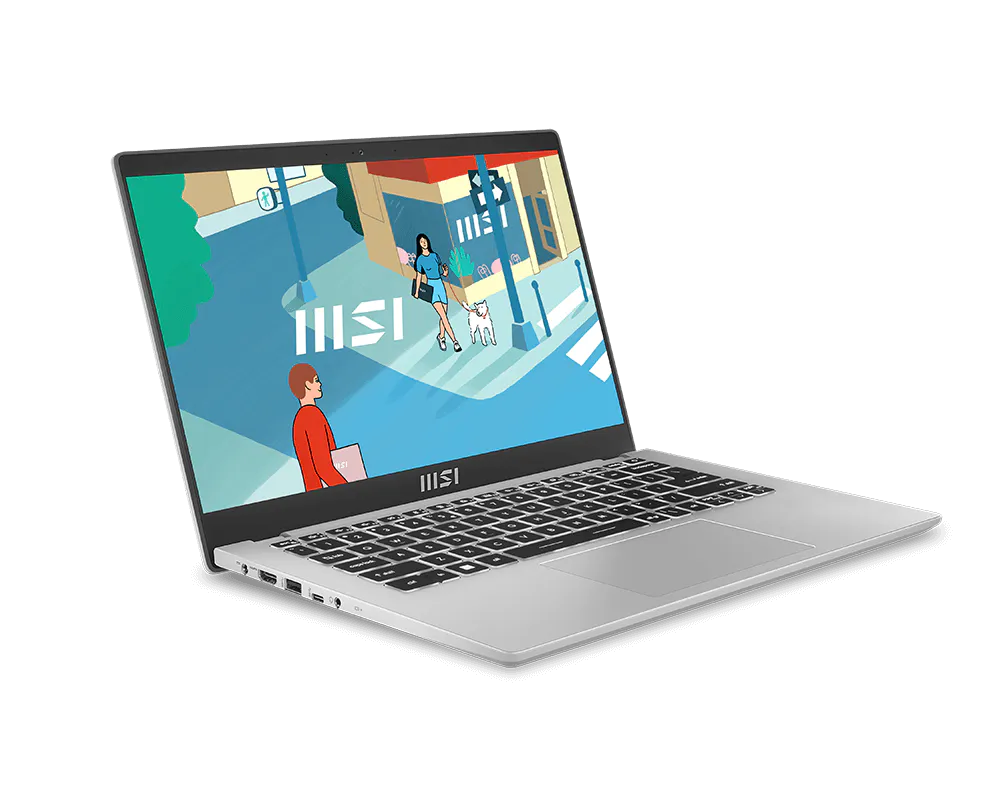 MSI MODERN 14 C13M-118IN 14" Laptop - Intel Core i3-1315U, 16GB RAM, 512GB SSD, Windows 11 Home | 9S7-14J111-118