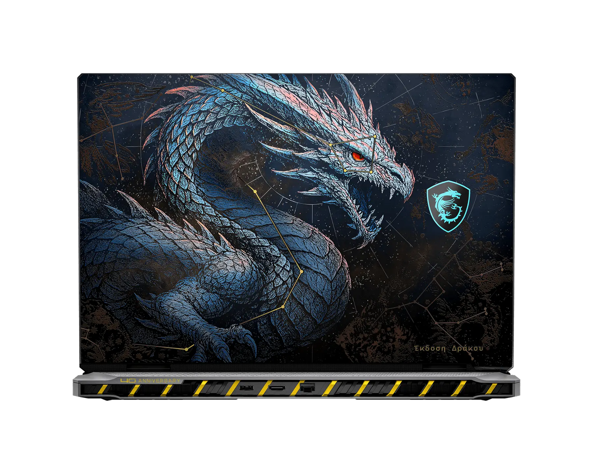 MSI Titan 18 HX Dragon Edition Draco Epic A2WJ-1224IN 18" Gaming Laptop - Intel Core Ultra 9 290HX Plus, 96GB RAM, 4TB SSD, RTX 5090, Windows 11 Home | 9S7-1824D6-1224
