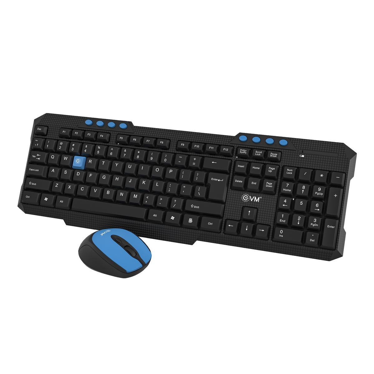 
EVM Wireless Keyboard &amp; Mouse Combo -WLKM-036 (BLACK)