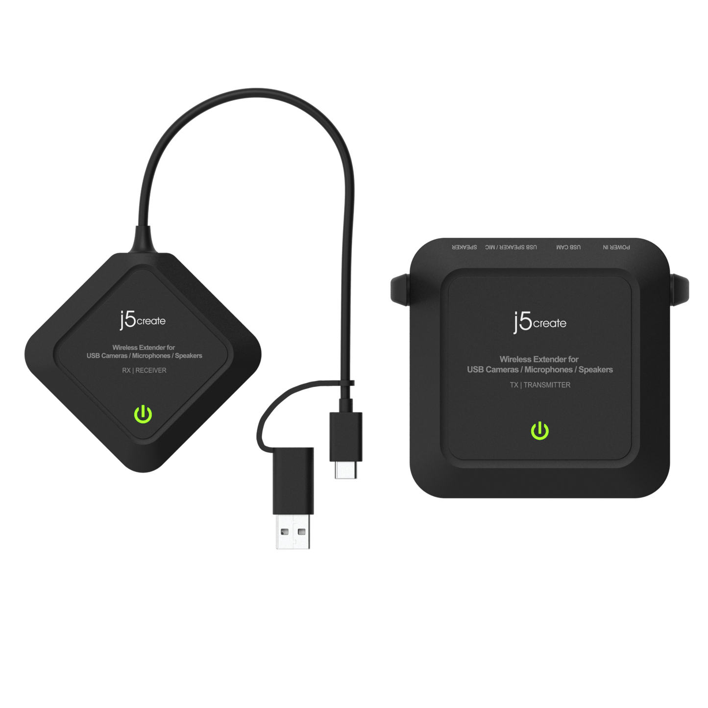 
j5create Wireless Extender for USB™ Cameras / Microphones /  Speakers (JVW120)
