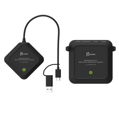 j5create Wireless Extender for USB™ Cameras / Microphones /  Speakers (JVW120)