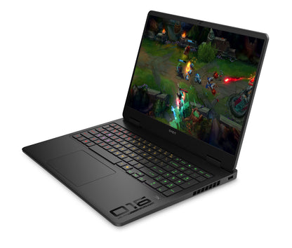 HP OMEN Gaming Laptop 16-am0240TX - Intel Core Ultra 7 255H, 24GB DDR5 , 1TB SSD, Shadow Black - 1080p IR TNR PVCY ST [A58DPAV]
