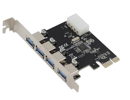 Hammok PCI 1x Usb 4 Port Card-3.0
