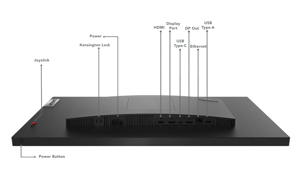 
Lenovo ThinkVision T27h-30 27" USB-C Monitor  (63A3GAR1WW)