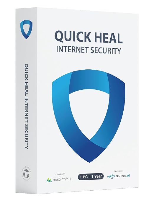 
Quick Heal | Internet Security Premium | 1 Users | 1 Years (Physical Box)