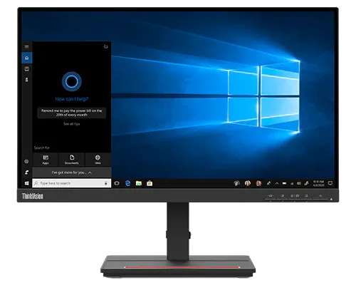 
Lenovo ThinkVision S22e-20 (21.5 inch) Monitor Port -1x HDMI® 1.4, 1x VGA (62C6KAR1WW)