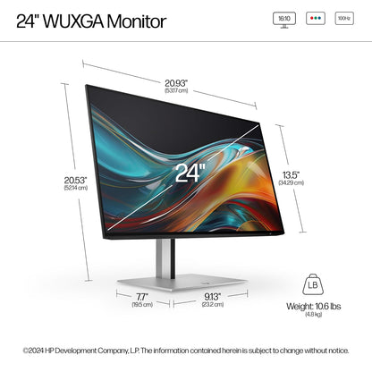 HP S7 Pro 724pn WUXGA MNTR (8X534AA#ACJ)