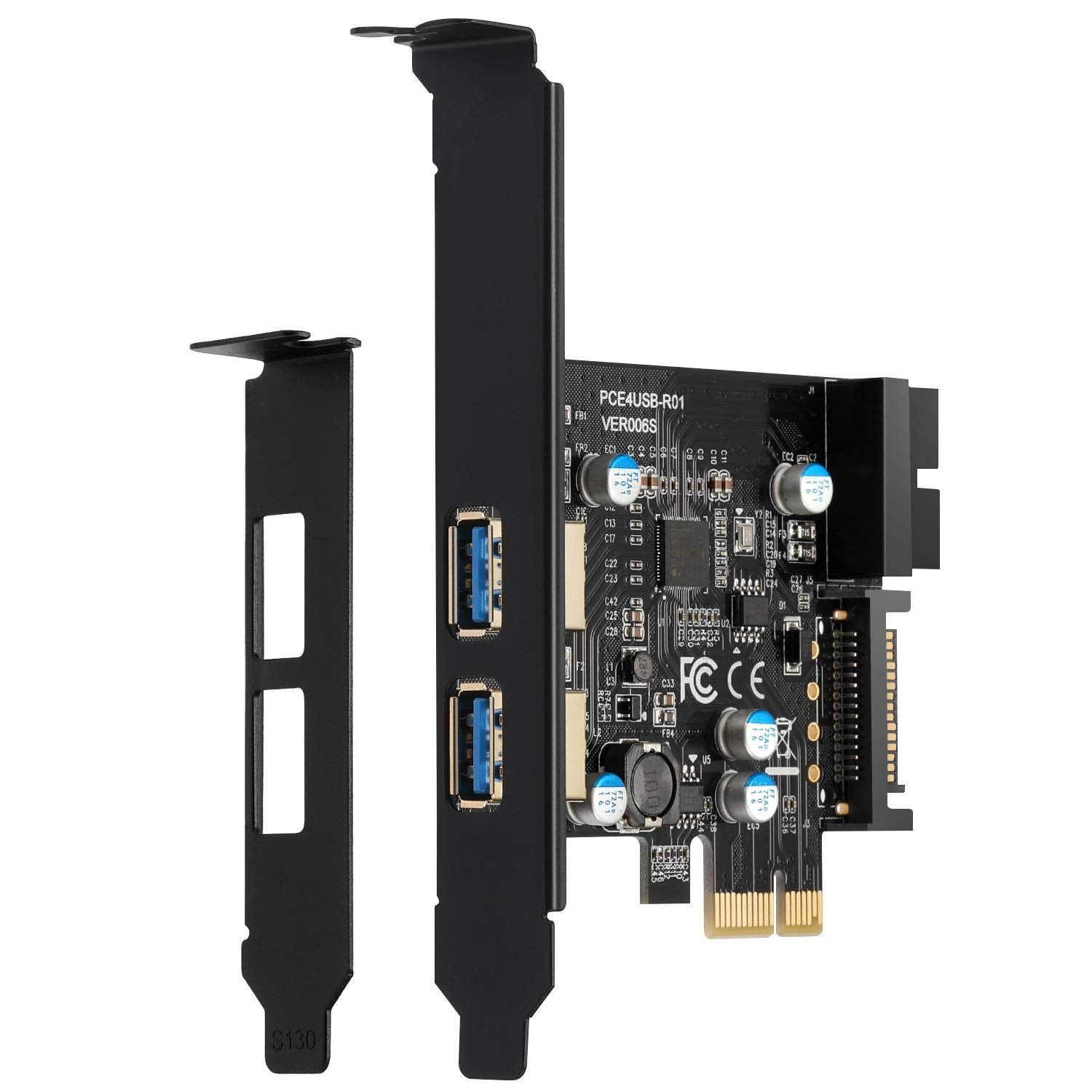 Hammok PCI 1x Usb 2 Port Card-3.0