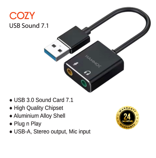 
Hammok Cozy USB Sound 7.1