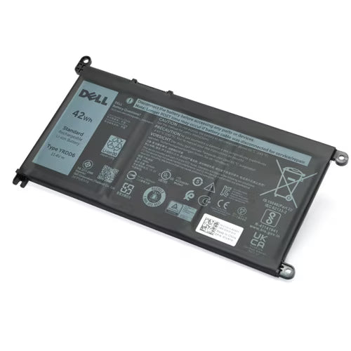 
Dell 3-cell 42 Wh Lithium Ion Replacement Battery for Select Laptops