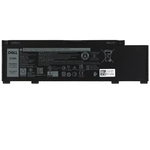 
Dell 3-cell 51 Wh Lithium Ion Replacement Battery for Select Laptops