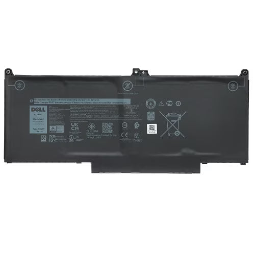 
Dell 4-cell 60 Wh Lithium Ion Replacement Battery for Select Laptops