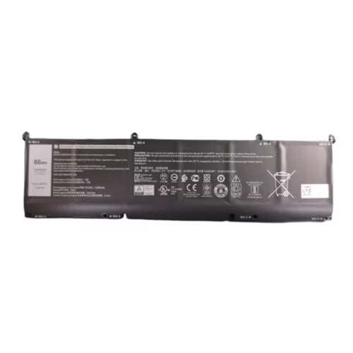 
Dell 6-cell 86 Wh Lithium Ion Replacement Battery for Select Laptops