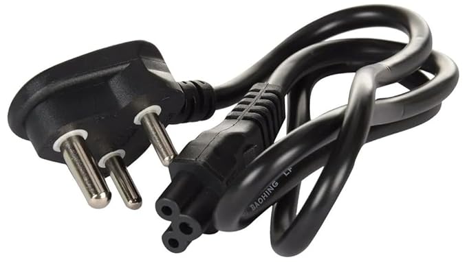 
Dell Laptop 3 Pin Power Cord 250V 2.5AMP 1 MTR