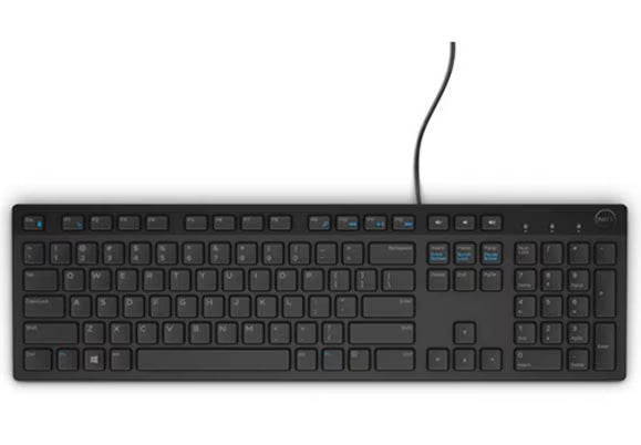 
Dell Wired Keyboard - KB216 - Black