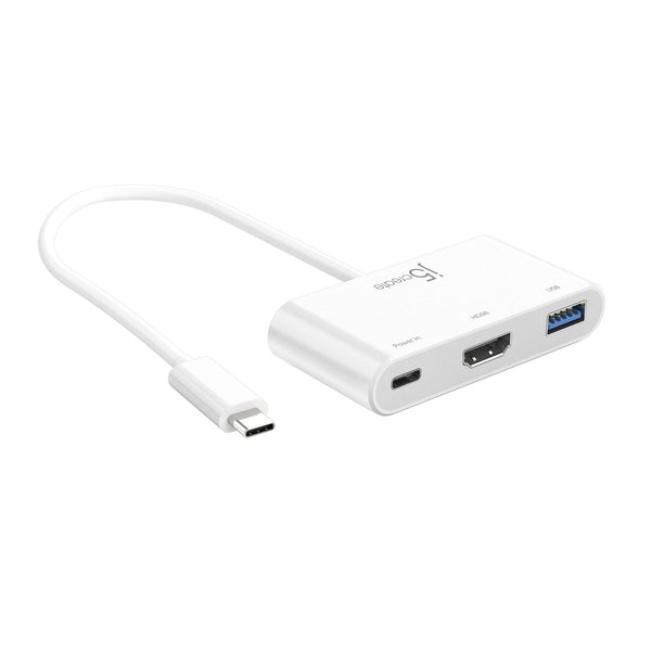 
j5create USB Type-C to HDMI &amp; USB 3.0 With Power Delivery (JUA379)