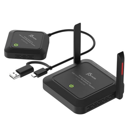 j5create Wireless Extender for USB™ Cameras / Microphones /  Speakers (JVW120)