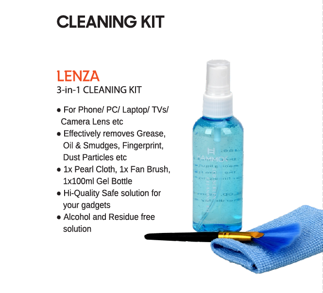 
Hammok Lenza 3-IN-1 Cleaning Kit