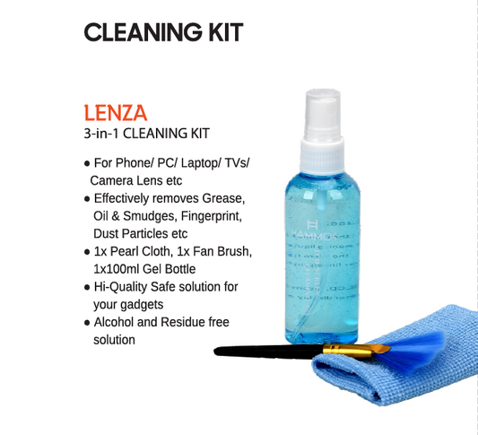 
Hammok Lenza 3-IN-1 Cleaning Kit