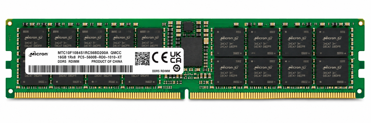 
Micron 16GB DDR5-5600  Server RAM