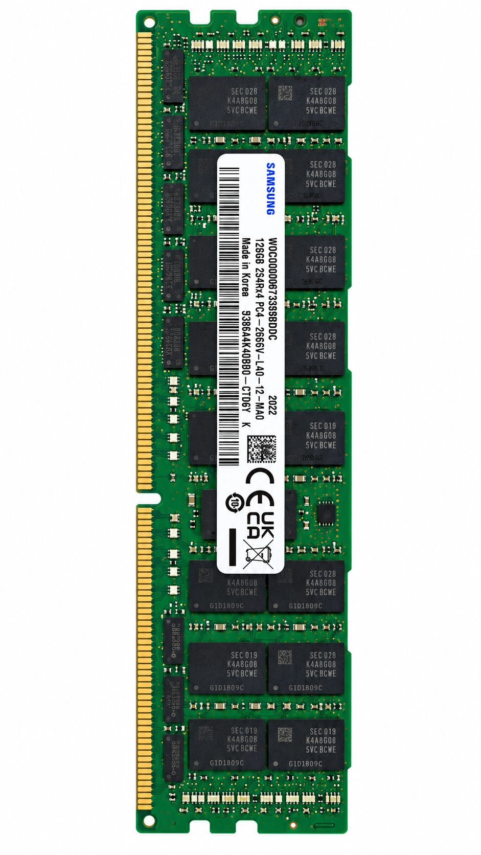 
Samsung 128GB DDR4-2666  Server RAM