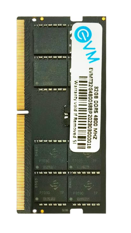 
EVM 32GB DDR5 4800MHZ SODIMM