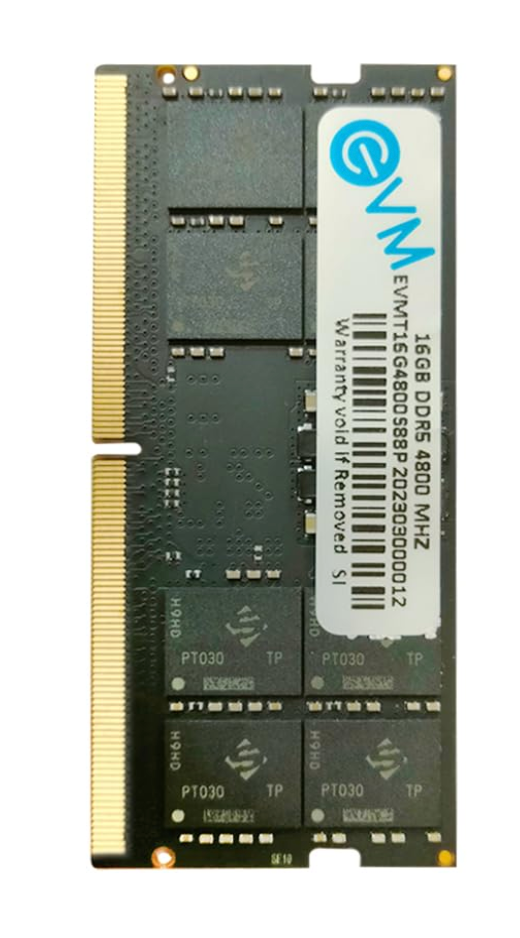 
EVM 16GB DDR5 4800MHZ SODIMM