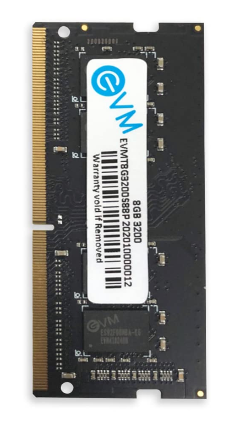 
EVM 8 GB DDR4 2400 SODIMM (EVMT8G2400S88P)