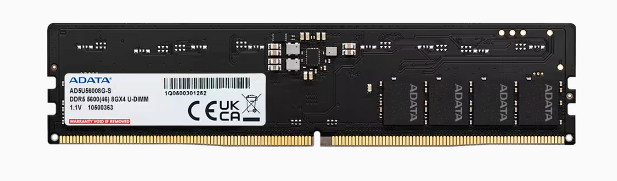 
ADATA 16GB DDR5 5600MHz FOR Desktop RAM