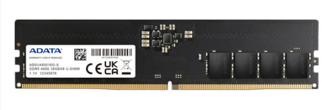 
ADATA 8GB 4800MHz U-Dimm DDR5 For Desktop RAM