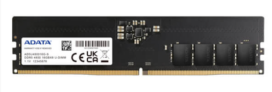 
ADATA 8GB 4800MHz U-Dimm DDR5 For Desktop RAM