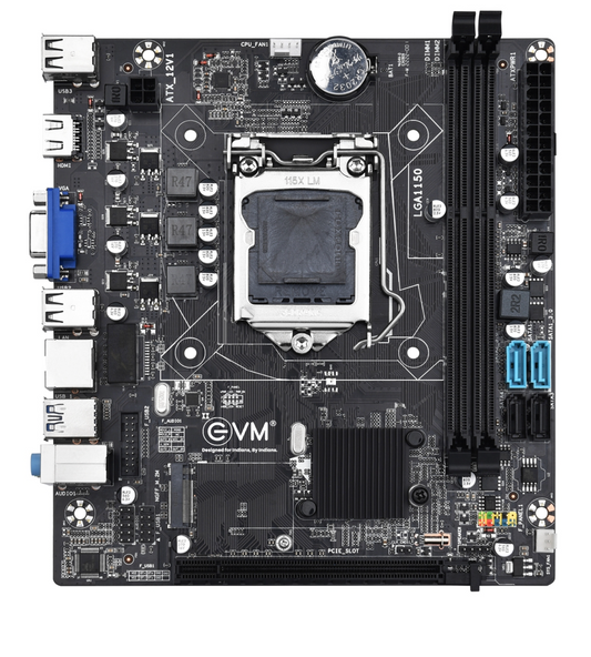 
EVM Motherboard H81 Jel DDR3 With NVME