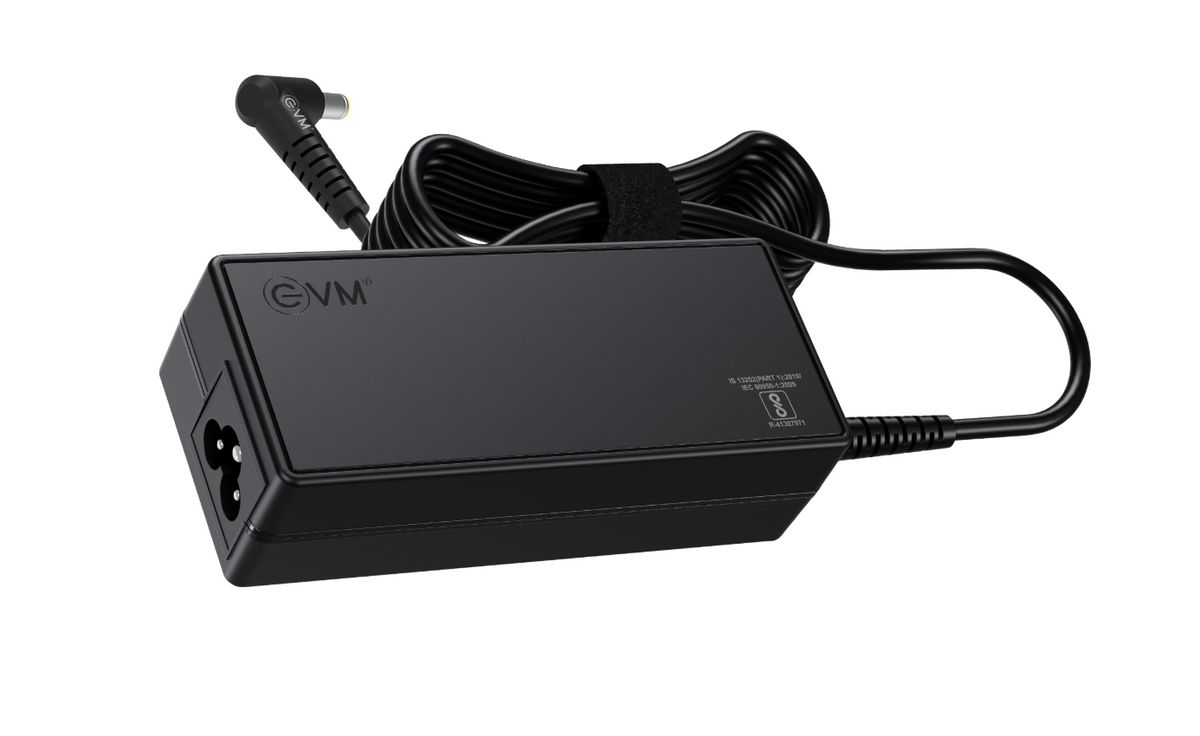 
EVM Compatible Laptop Adapter DEL 65W PIN 4.5*3.0mm (LAPADP907) Black