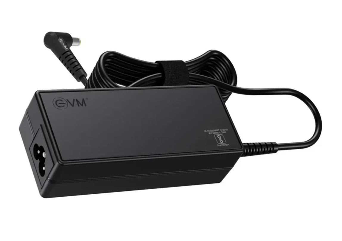 
EVM Compatible Laptop Adapter DEL 65W PIN 7.4*5.0mm (LAPADP900) Black