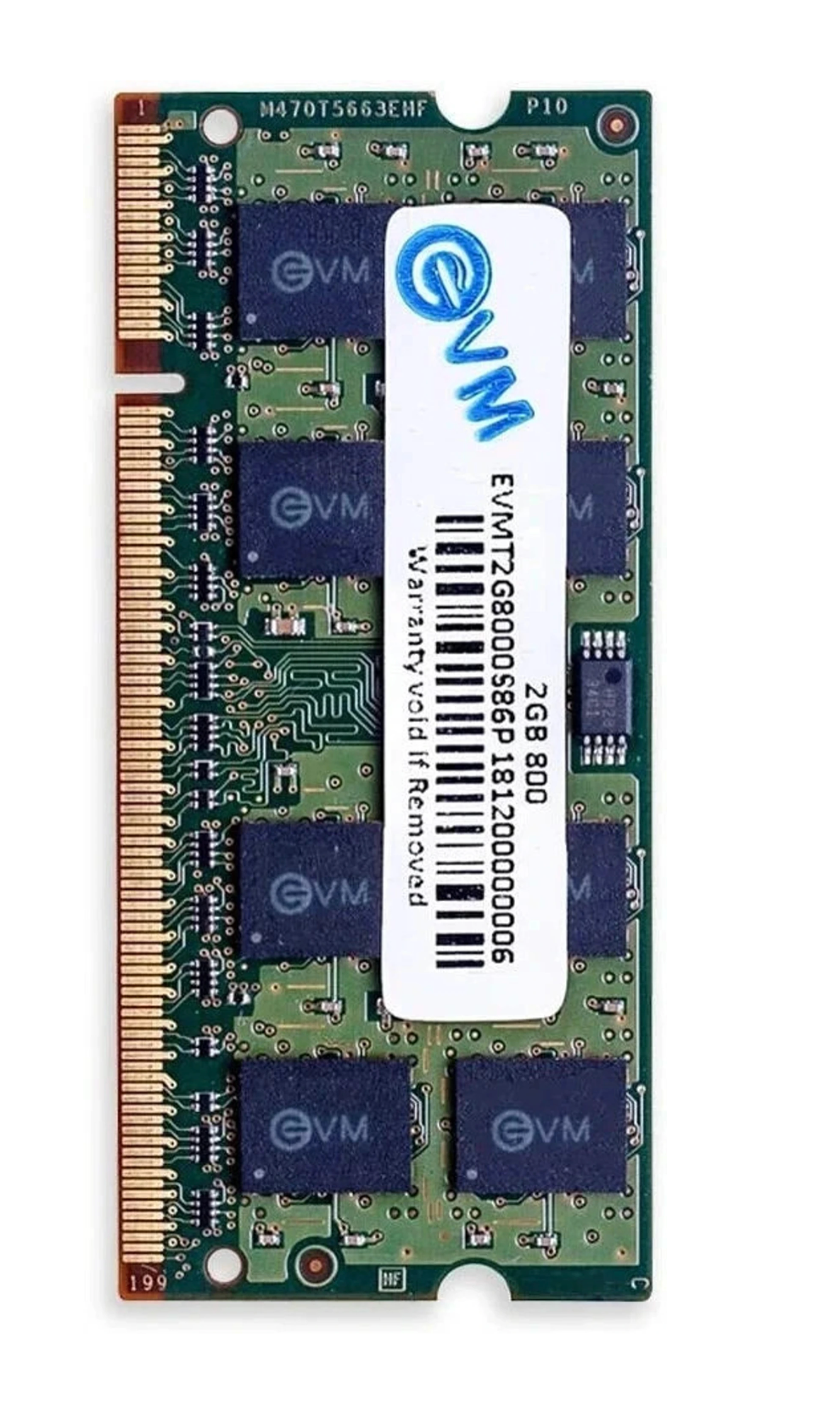 
EVM 2 GB DDR2 800 Laptop (EVMT2G8000S86P)